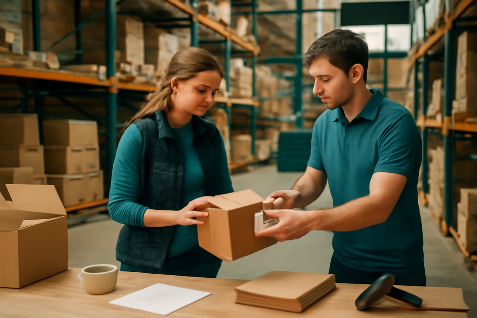 Marketplace-fertige Produktvorbereitung in Deutschland: Qualitätskontrolle, Etikettierung und Verpackung