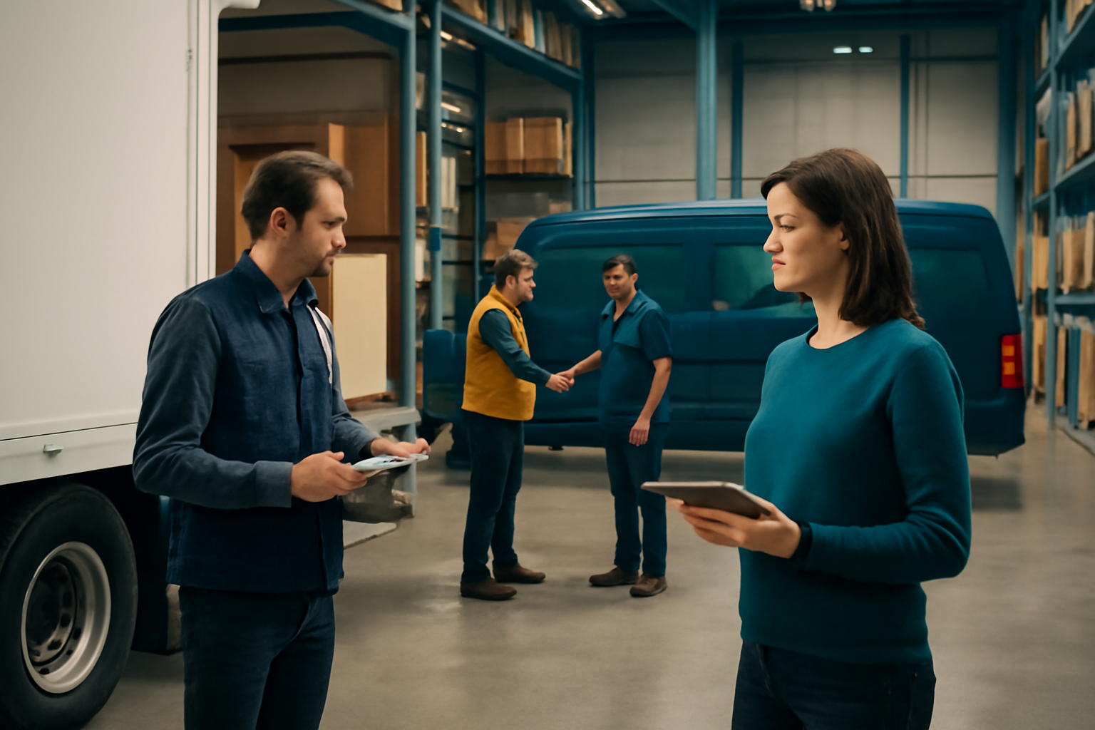 B2B Transport Coordination: Delivery Planning, Carrier Handover and Operational Visibility